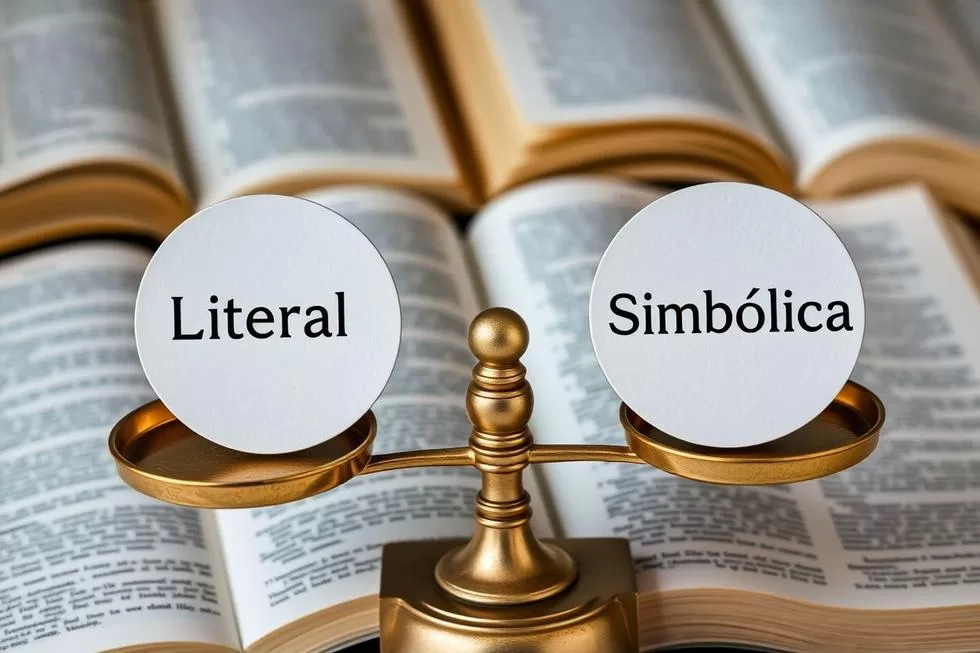 Interpretações: Literal vs. Simbólica