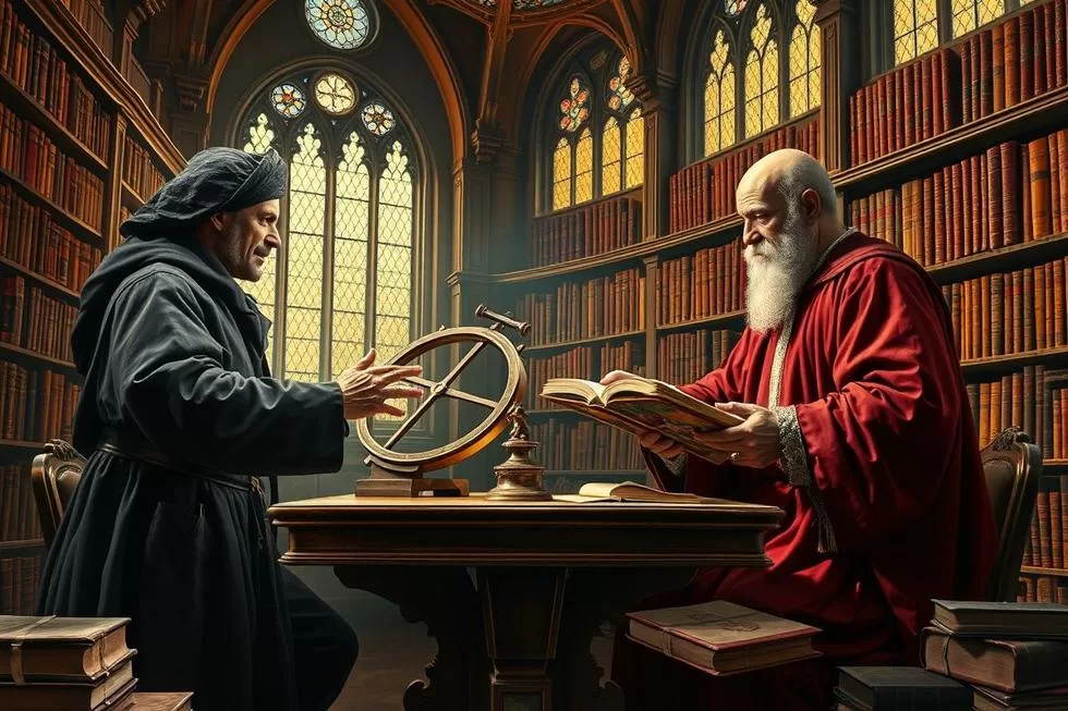 História do Conflito: ciência e religião