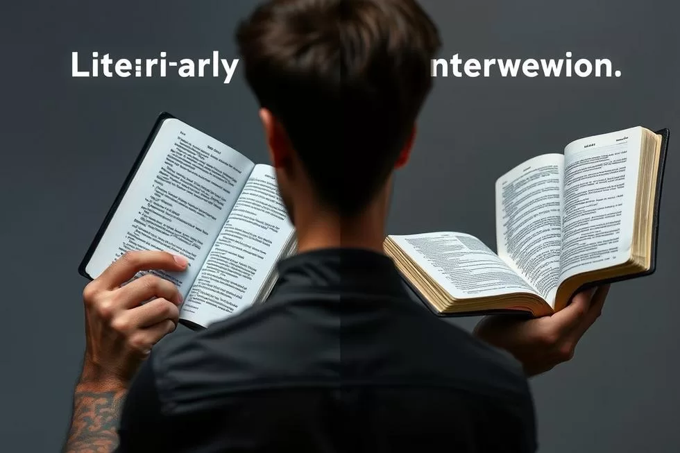 Interpretação da Bíblia: Literal vs. Metafórica