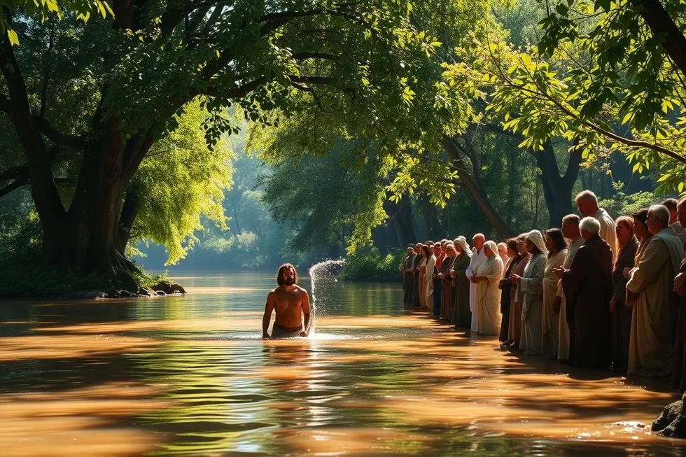 A História do Batismo de Jesus