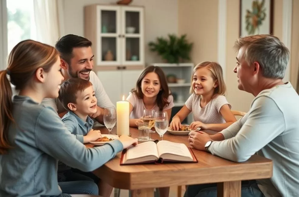 Cultivando um Ambiente de Amor e Diálogo