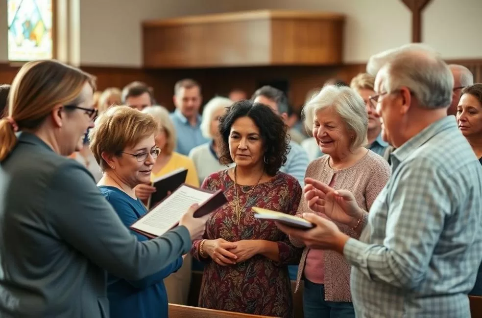 A Igreja como Comunidade de Apoio