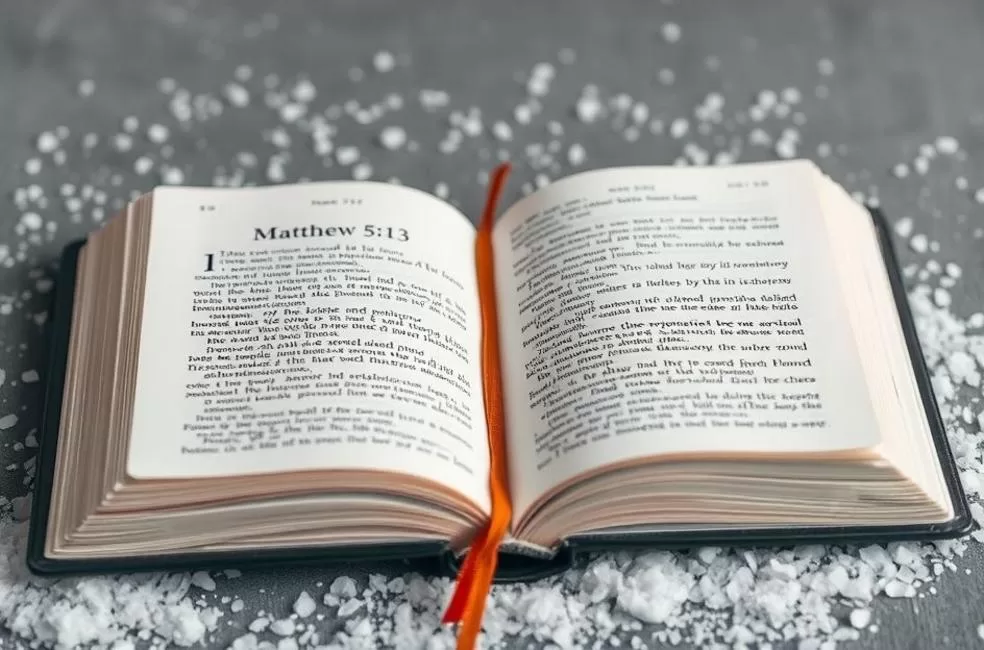 A Metáfora do Sal: Significado e Contexto Bíblico